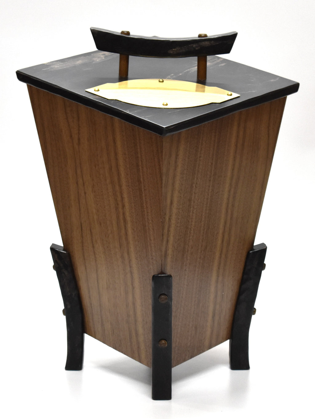 Pagoda: American Walnut with Ebonized Alder accents
