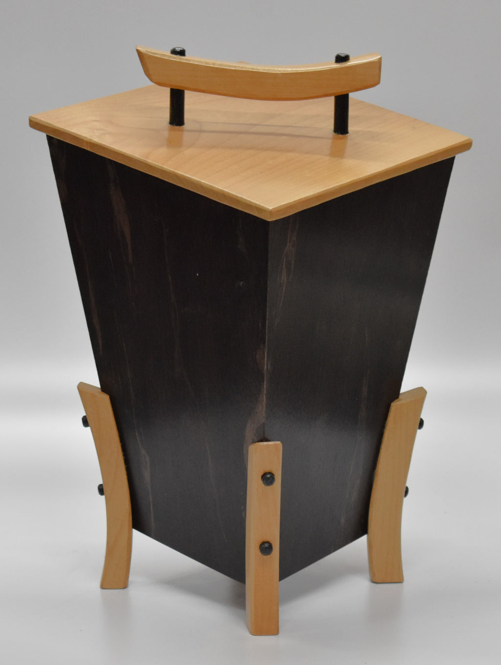 Pagoda: Ebonized Alder with Alder accents