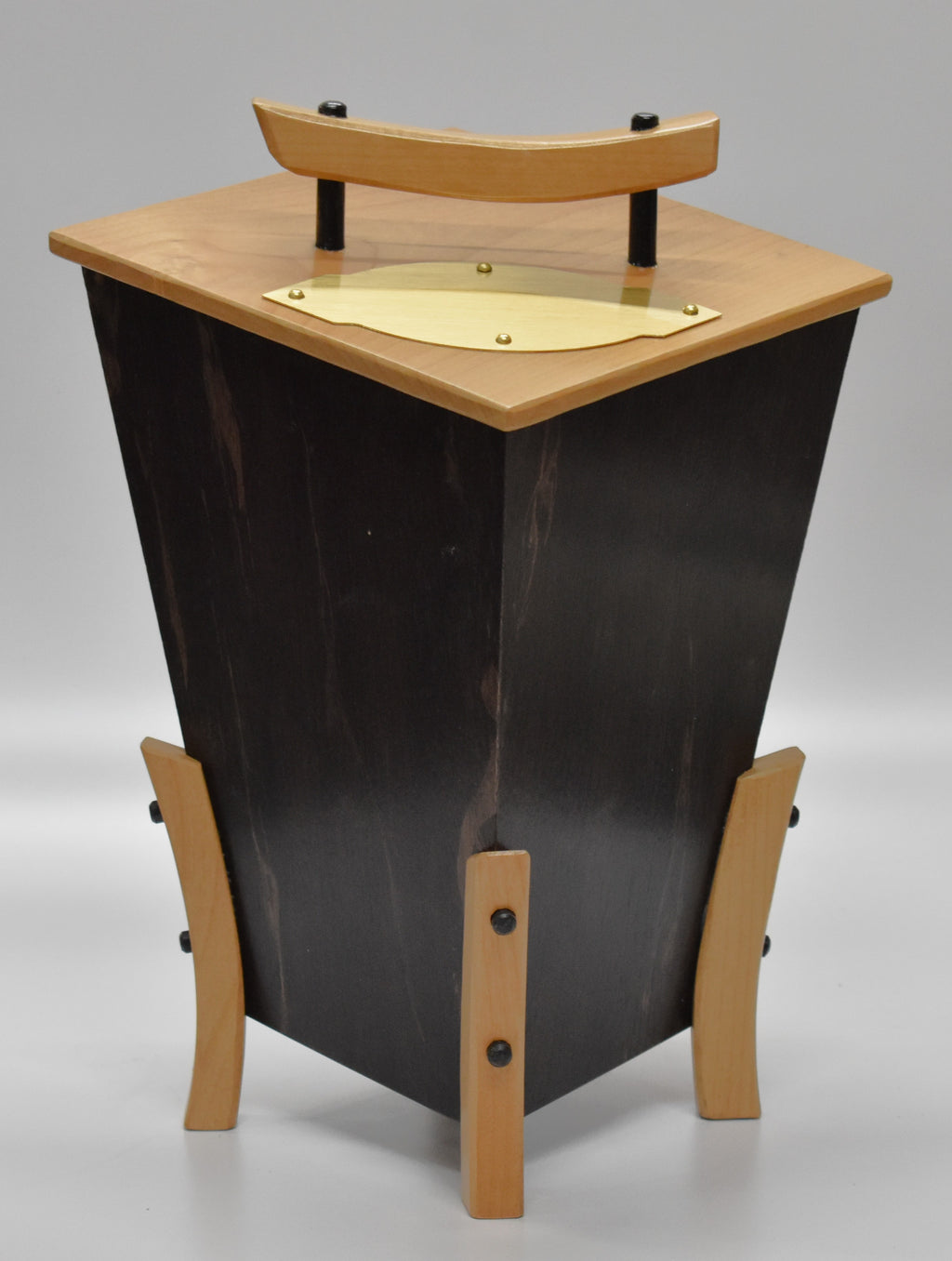 Pagoda: Ebonized Alder with Alder accents