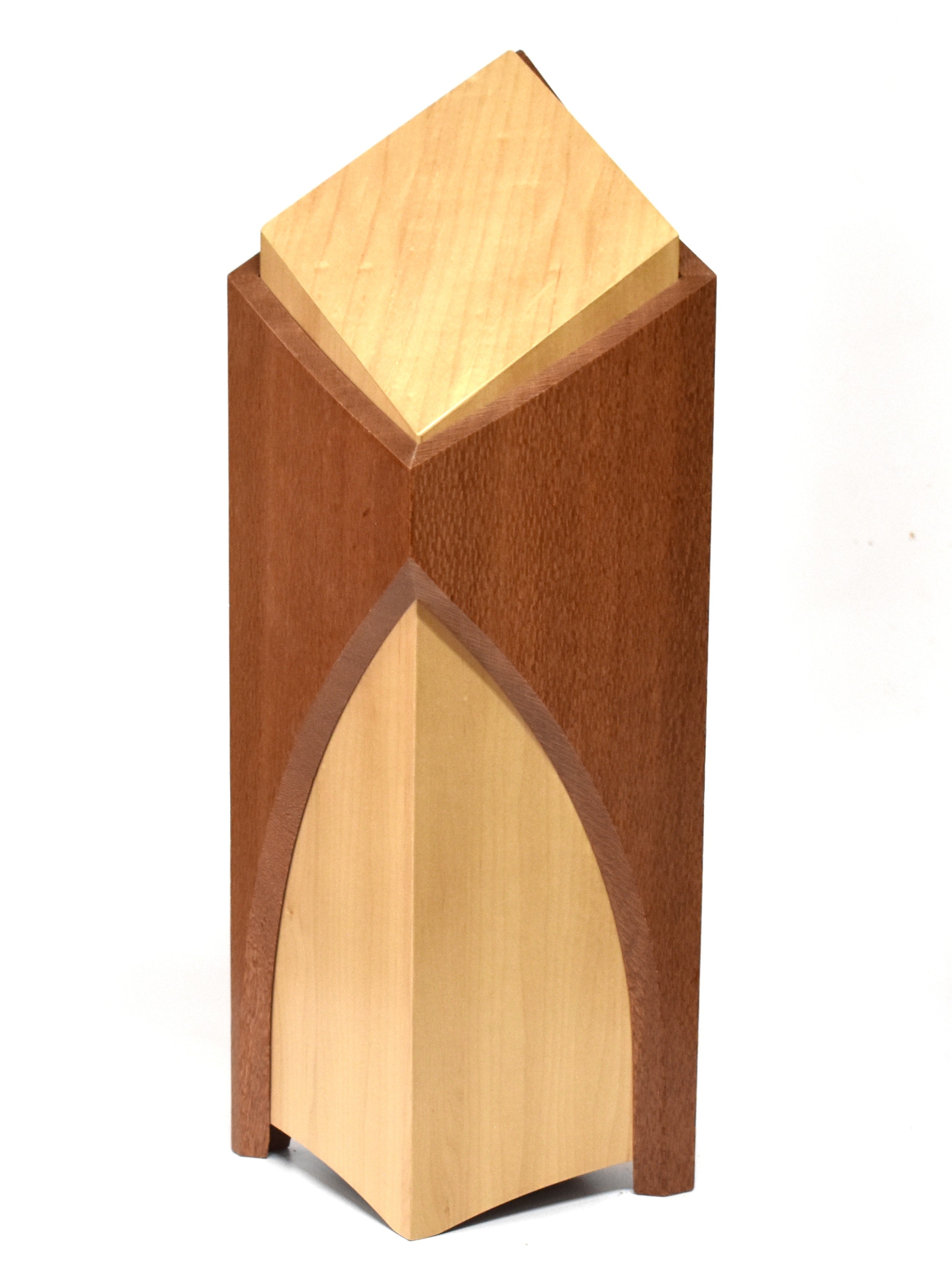 Cathedral: Maple wrapped with Lacewood