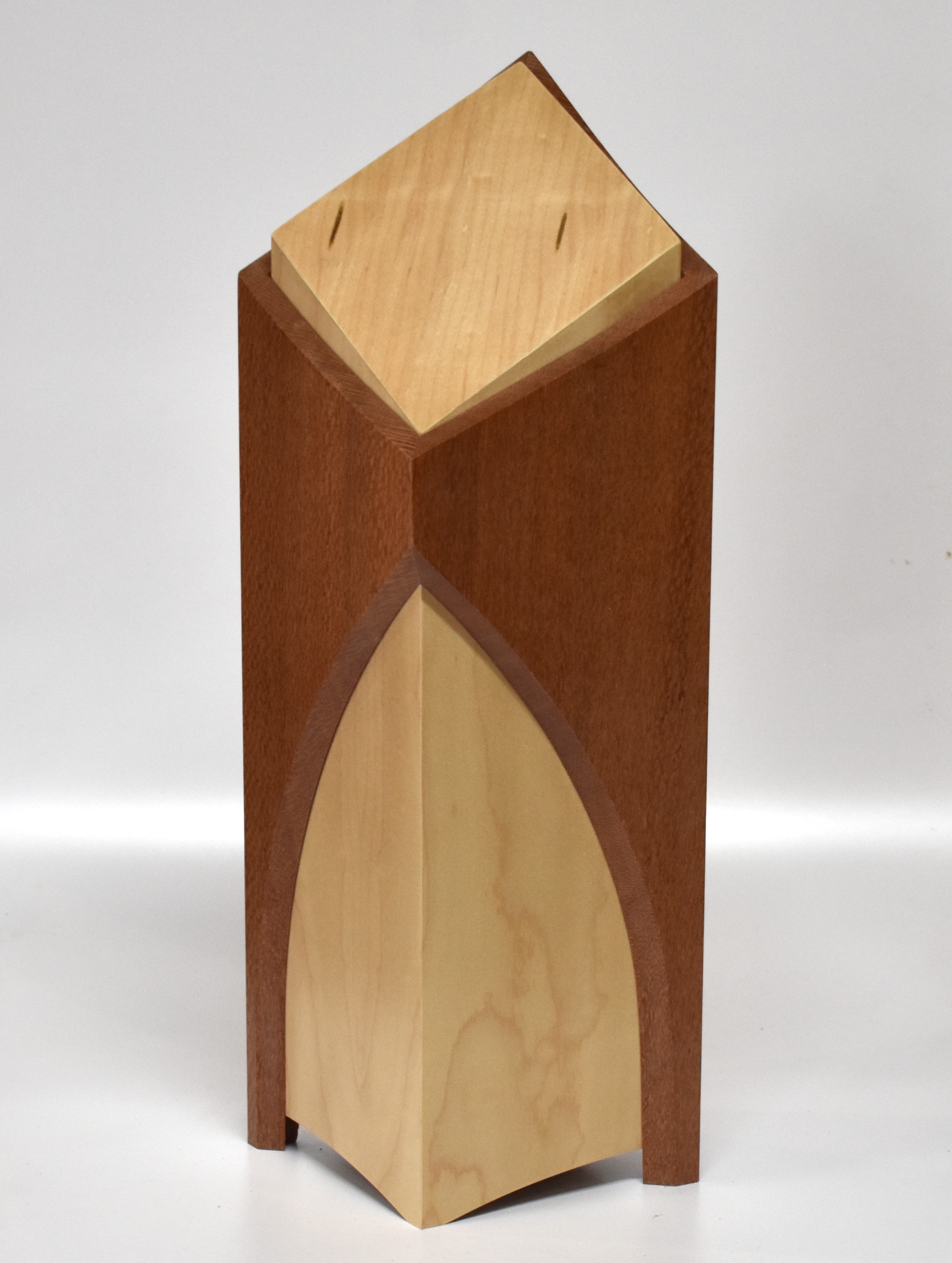 Cathedral: Hard Maple wrapped with Laccewood