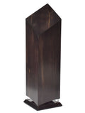 Monument: Ebonized Alder on Black Acrylic base