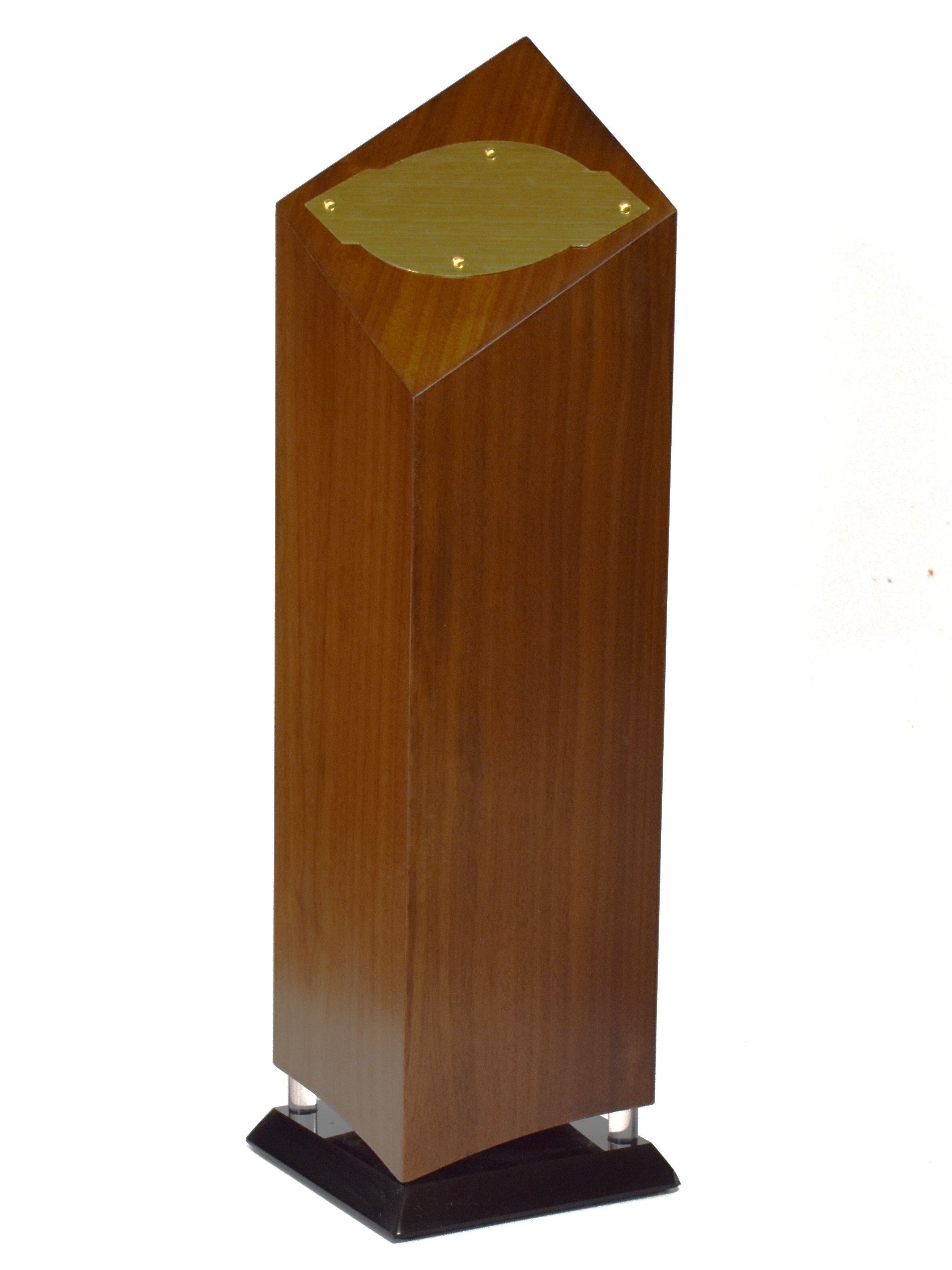 Monument: Dark Walnut on Black Acrylic Base